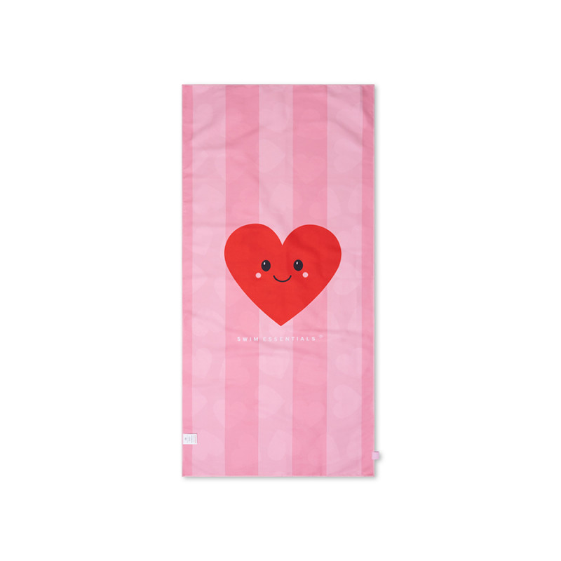 Swim Essentials peškir za plažu srce, 135x65 cm 
