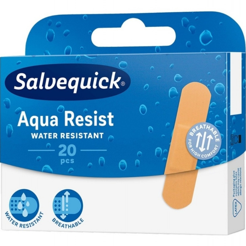 Salvequick flasteri Aqua Resist medium 1veli 20kom 