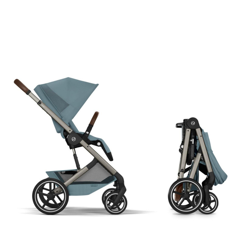 Cybex duo sistem Balios S Lux Stormy Blue (taupe) 
