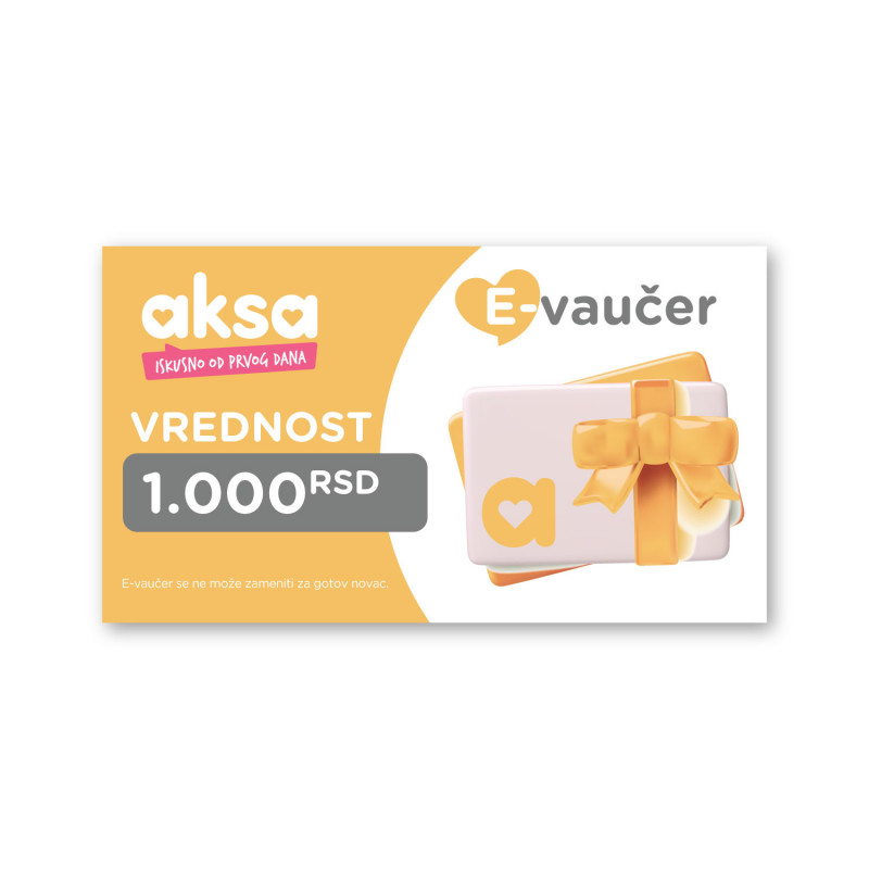 E-vaučer 1.000 