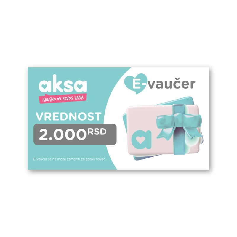 E-vaučer 2.000 