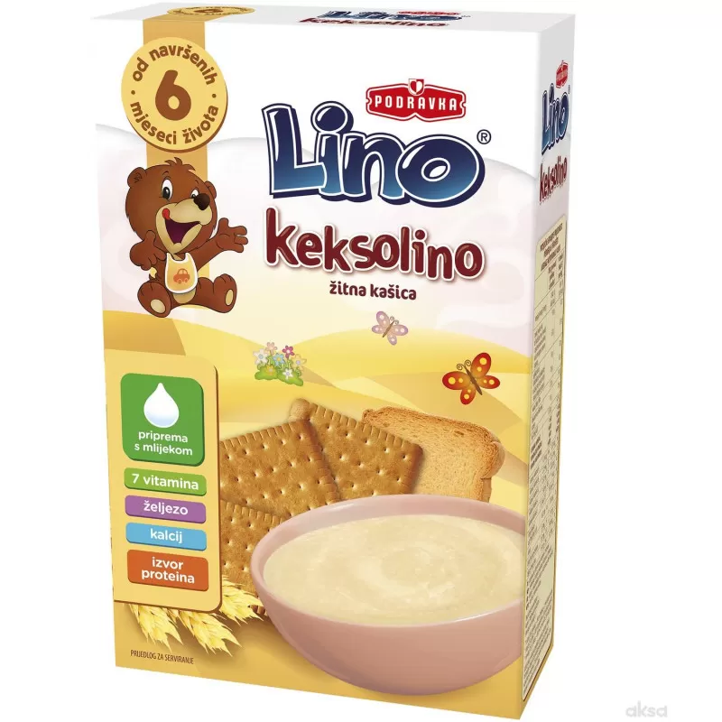 Lino bezmlečna instant kaša keksolino 200g