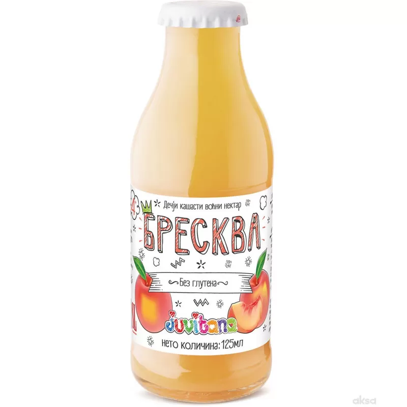 Juvitana kašasti sok breskva 125ml