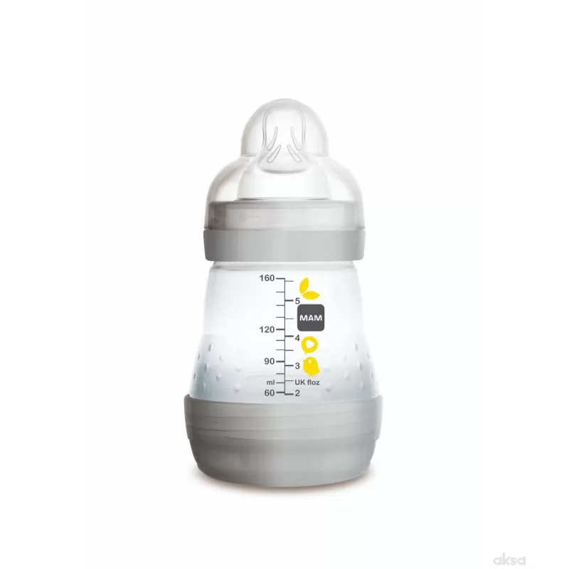 MAM flašica Anticolic 160ml, silikon, 0m+