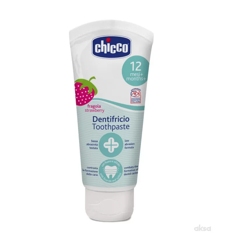 Chicco bm pasta za zube sa ukusom jagode 50ml,