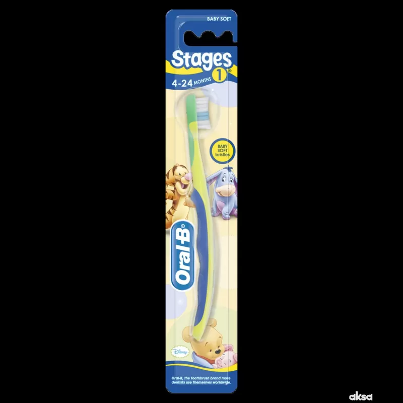 Oral-B Stages dečija četkica za zube 4-24 m,mekana