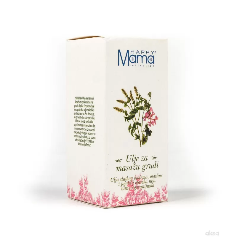 Happy mama ulje za masažu grudi 50ml