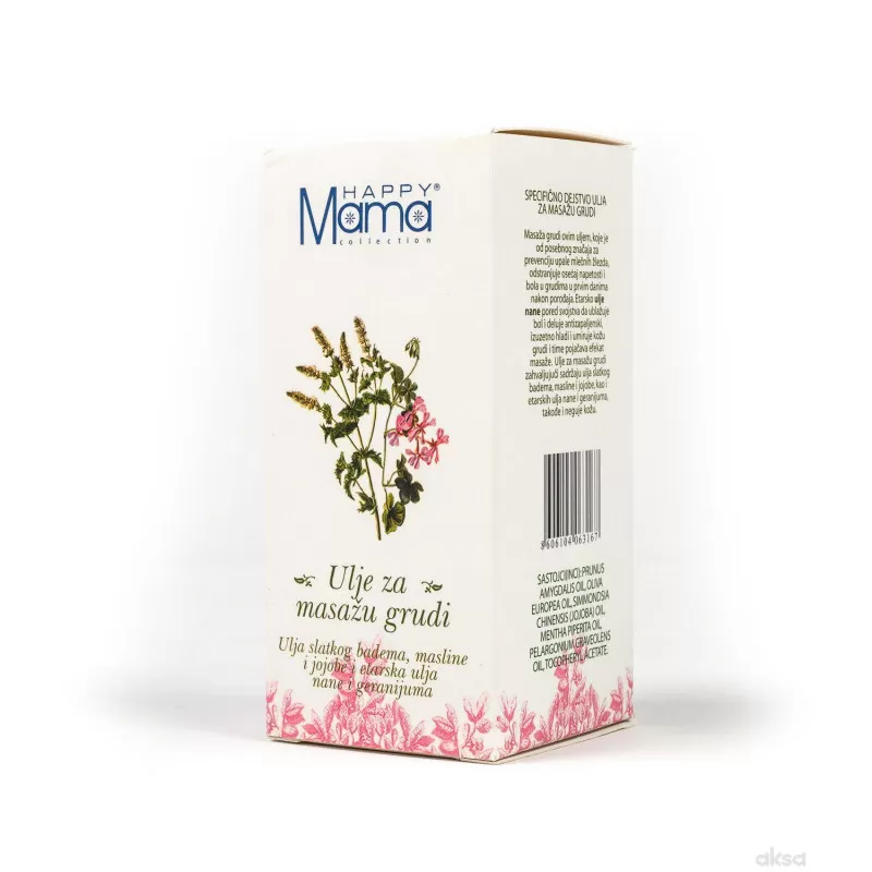 Happy mama ulje za masažu grudi 50ml