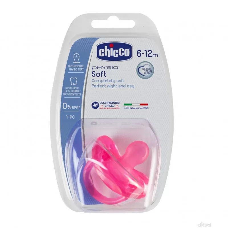 Chicco laža Physio Soft sil. roze 6-16m