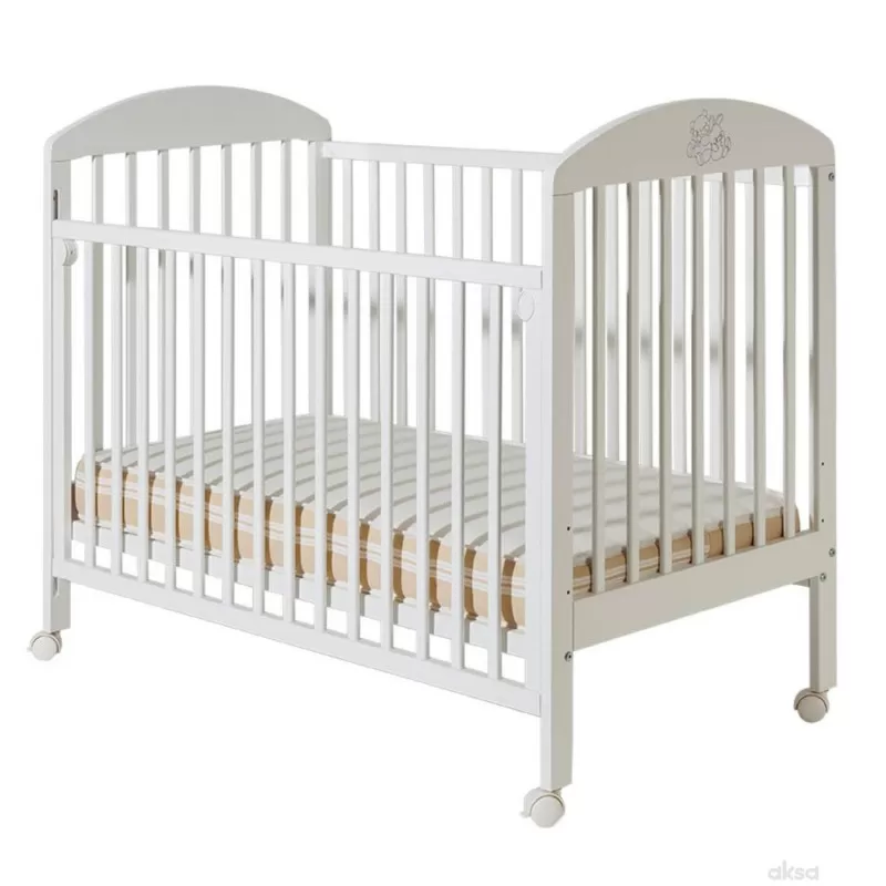 Bambino krevetac Bambi, beli, bez fioke