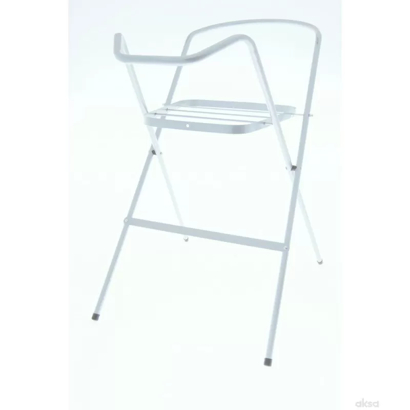 Tega metalni stalak za kadicu sa korpom 102cm,beli