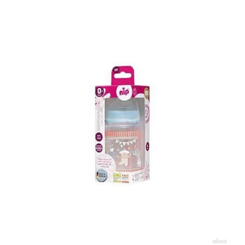 Nip fl. šir.otv. Trendy Boy 260ml sil.cucla 0m+