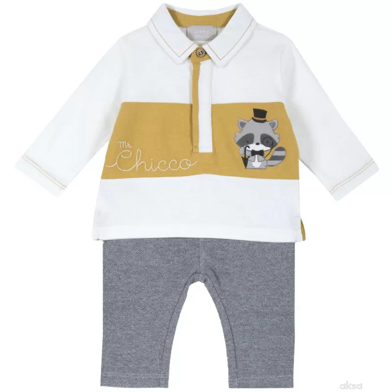 Chicco komplet(majica d.r. i donji deo),dečaci
