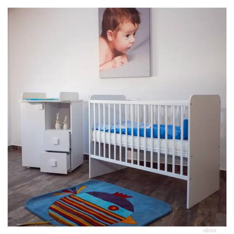 Bambino krevetac Leo, bela