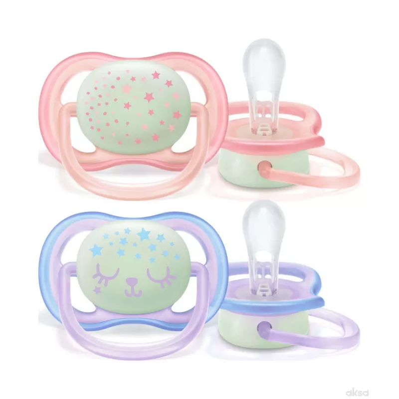 Avent laža Ultra Air noćna 0-6m, devojčica 2/1