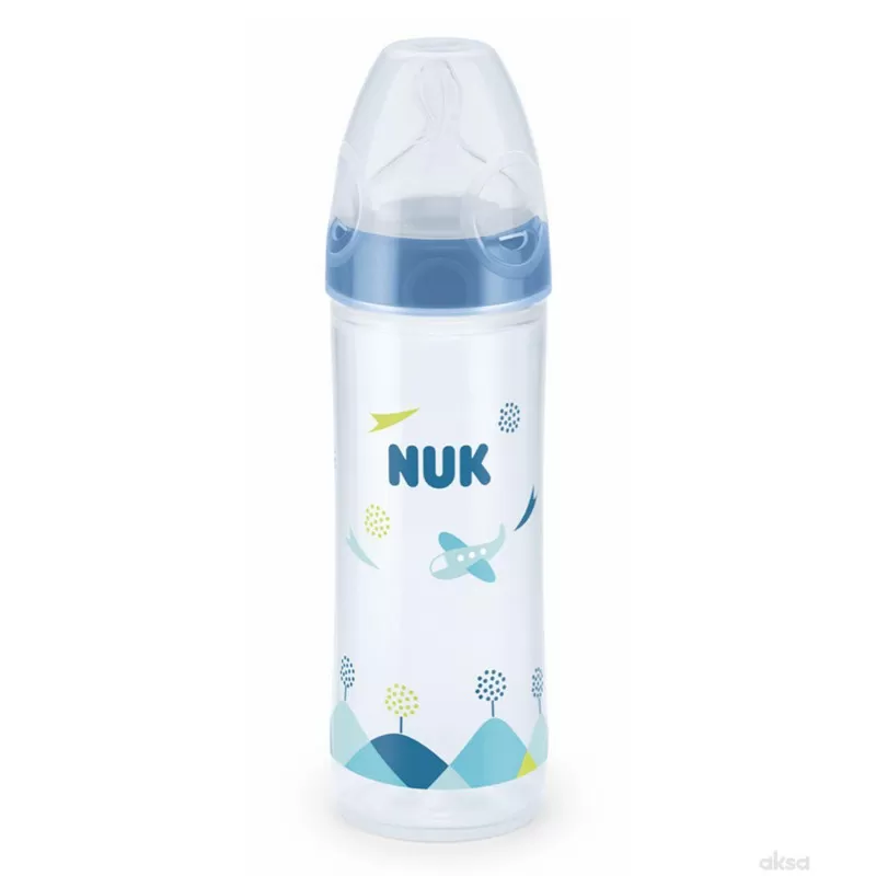 Nuk plastična flašica clasic sil 6-18m
