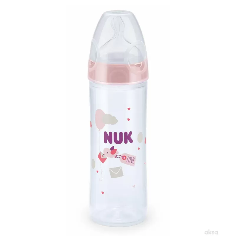 Nuk plastična flašica clasic sil 6-18m