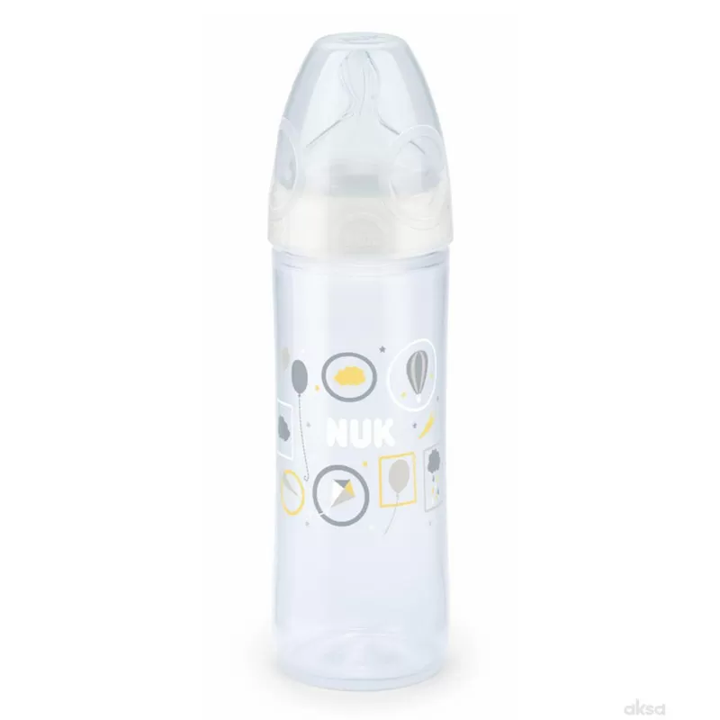 Nuk plastična flašica clasic sil 6-18m
