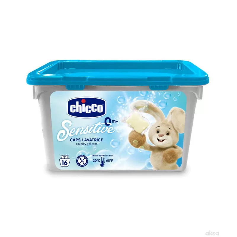 Chicco sensitive kapsule za pranje veša 16/1