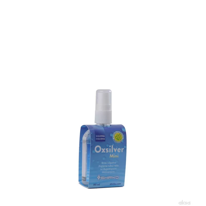 Shirko tečnost za dezinfekciju Oxilsver mini, 80ml