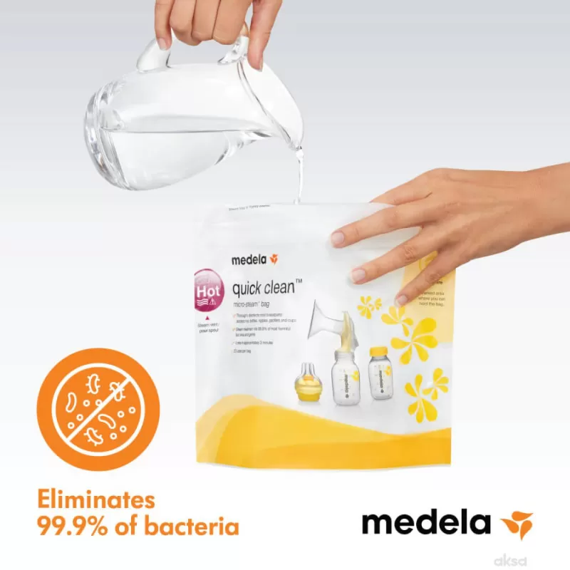 Medela višekratne kese za sterilizaciju 5 kom