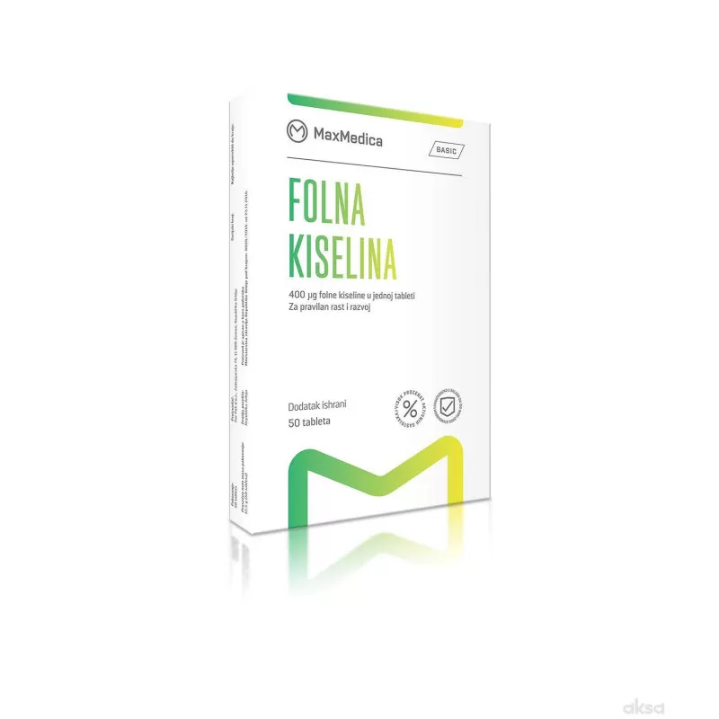 Max Medica Folna kiselina, 50/1