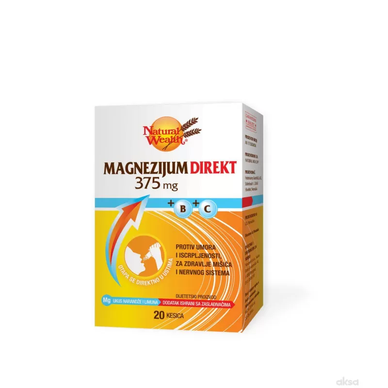 Natural Wealth MG direkt 375+B+C kesica a20