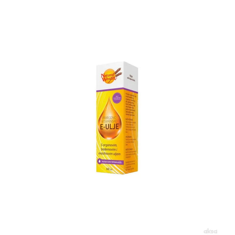 Natural Wealth Vitamin E ulje 60ml