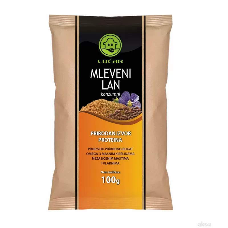 Lučar mleveni lan 100g