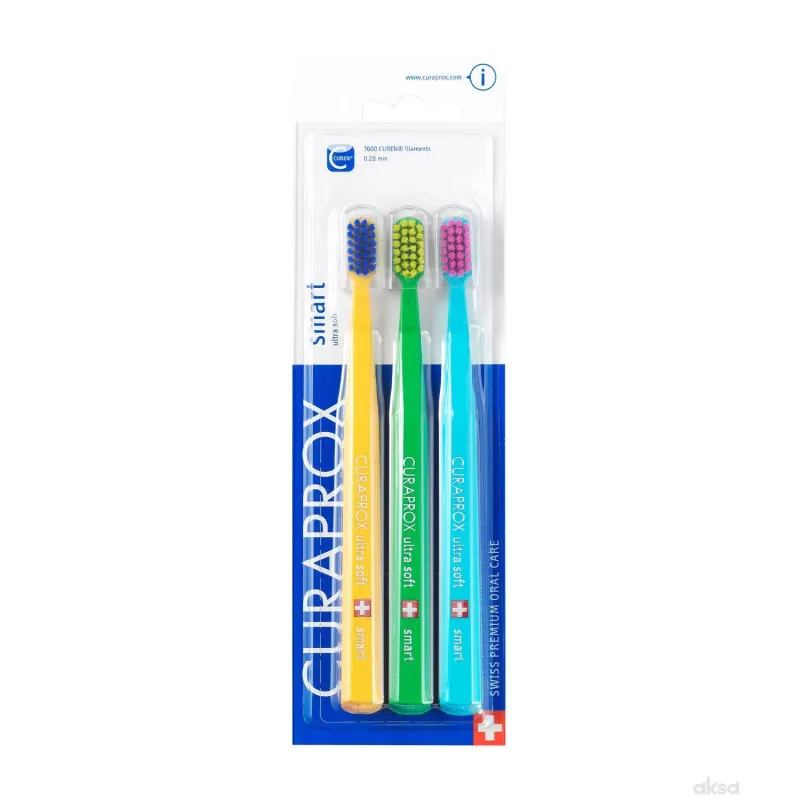 Curaprox CS SMART četkica za zube za decu 3 kom