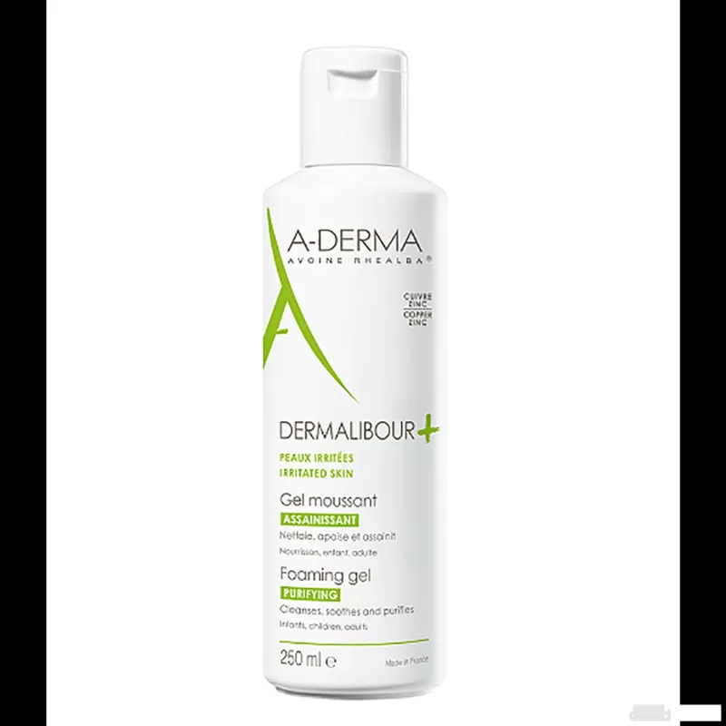 A-Derma Dermalibour Cica+penušavi gel 250ml
