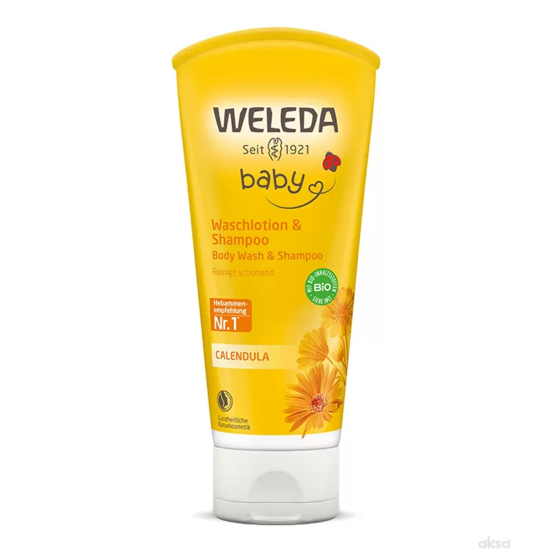 Weleda Šampon i gel za tuširanje od Nevena, 200ml