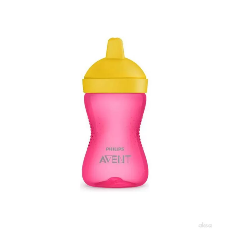 Avent Šolja sa tvrdim kljunom 300ml, roza