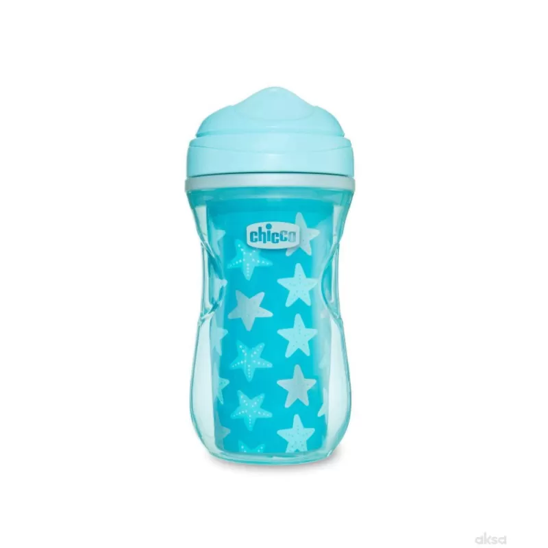 Chicco čaša 14m+, active cup, plava