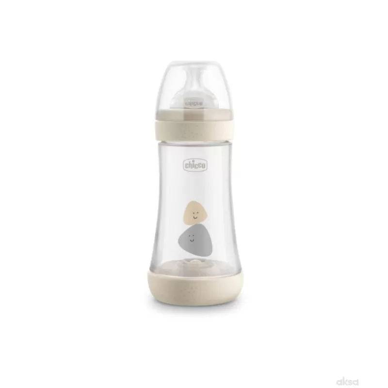 Chicco P5 flašica bela 2m+, 240ml