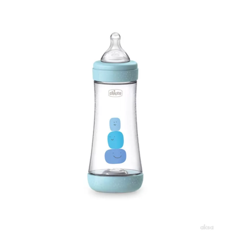 Chicco P5 flašica plava 4m+, 300ml