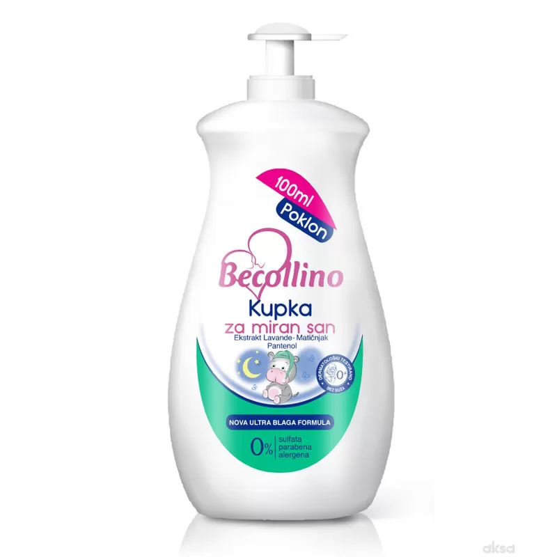 Becollino Kupka za miran san 500ml
