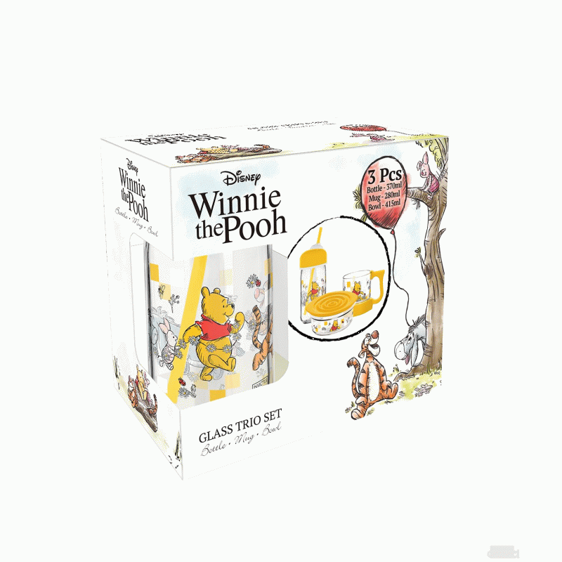 Trio set Winnie the Pooh