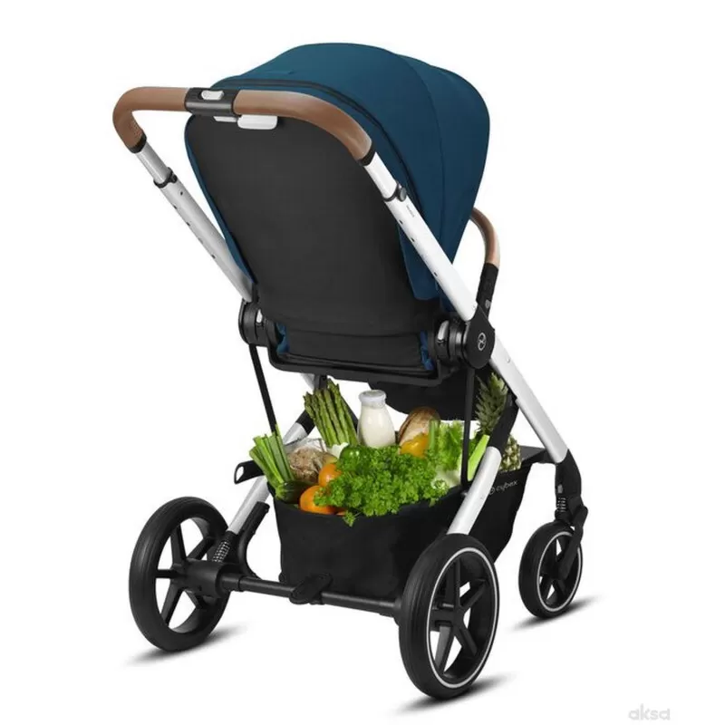Cybex kolica Balios S Lux River blue (sivi ram)