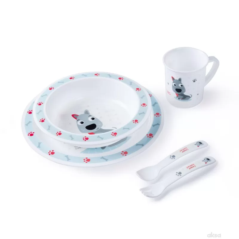 Canpol baby set za hranjenje dog