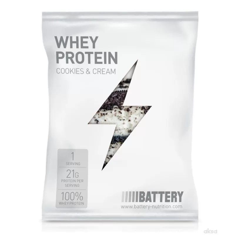 Battery whey protein keks i krem, 30g