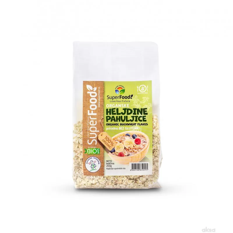 SuperFood heljdine pahuljice bez glutena, 200g