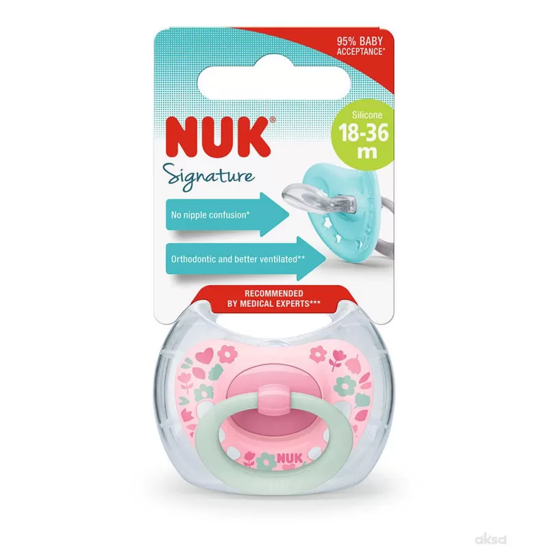 Nuk varalica silikon signature box vel.3