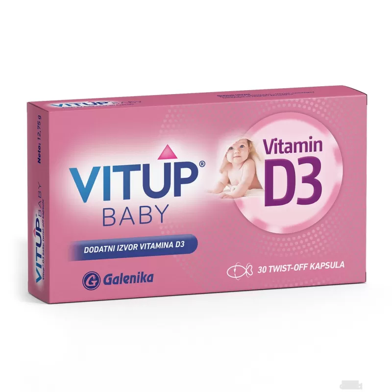 VitUp baby D3 twist off kaps. 30kom