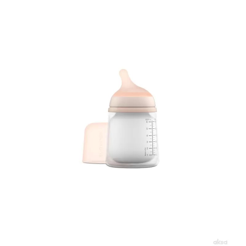 Suavinex flašica spori protok 180ml, 0m+