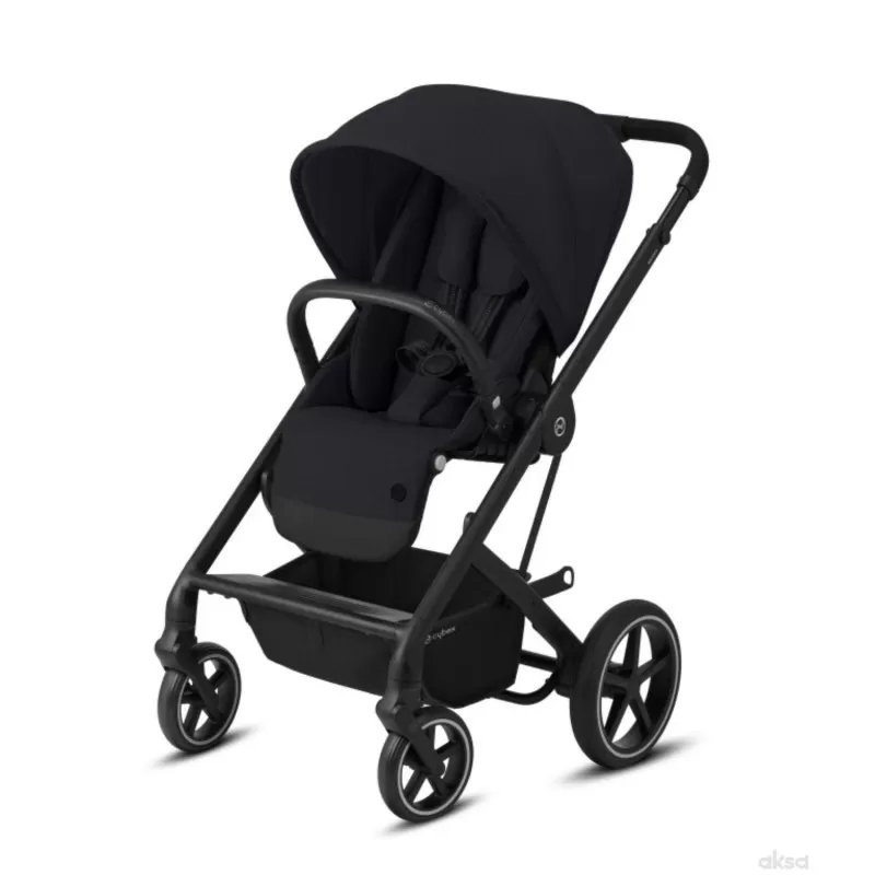 Cybex kolica Balios S Lux, DeepBlack,(crni ram)