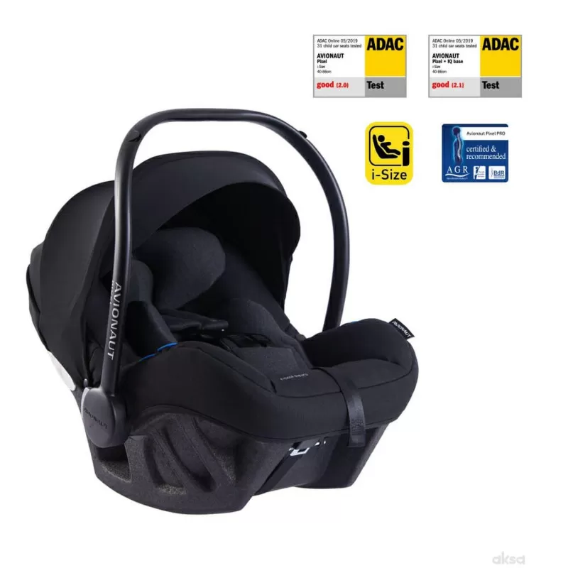 Avionaut auto sedište Pixel PRO 0-13kg, crno