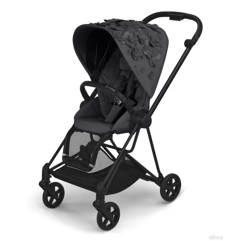 Cybex navlaka za kolica Mios Simply flowers grey