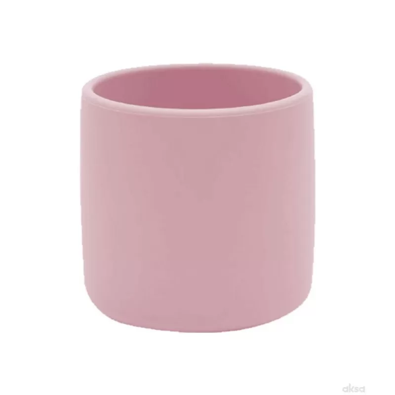Minikoioi silikonska čaša Minicup pink