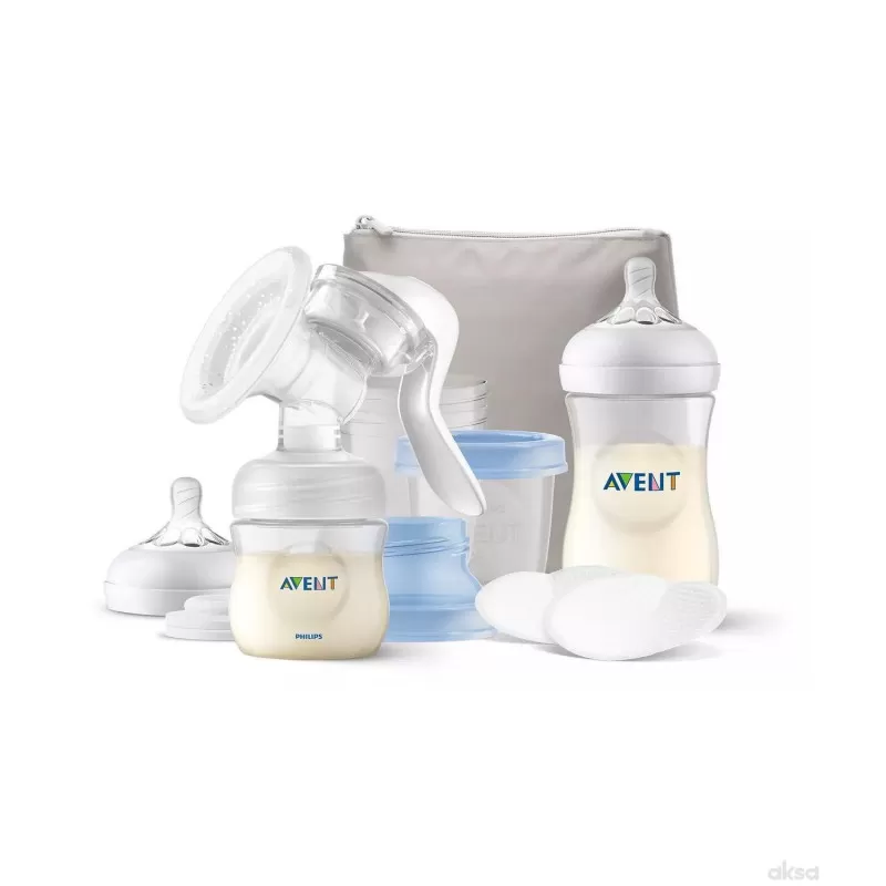 Avent set za izmlazanje Natural (tuferi+via šolje)
